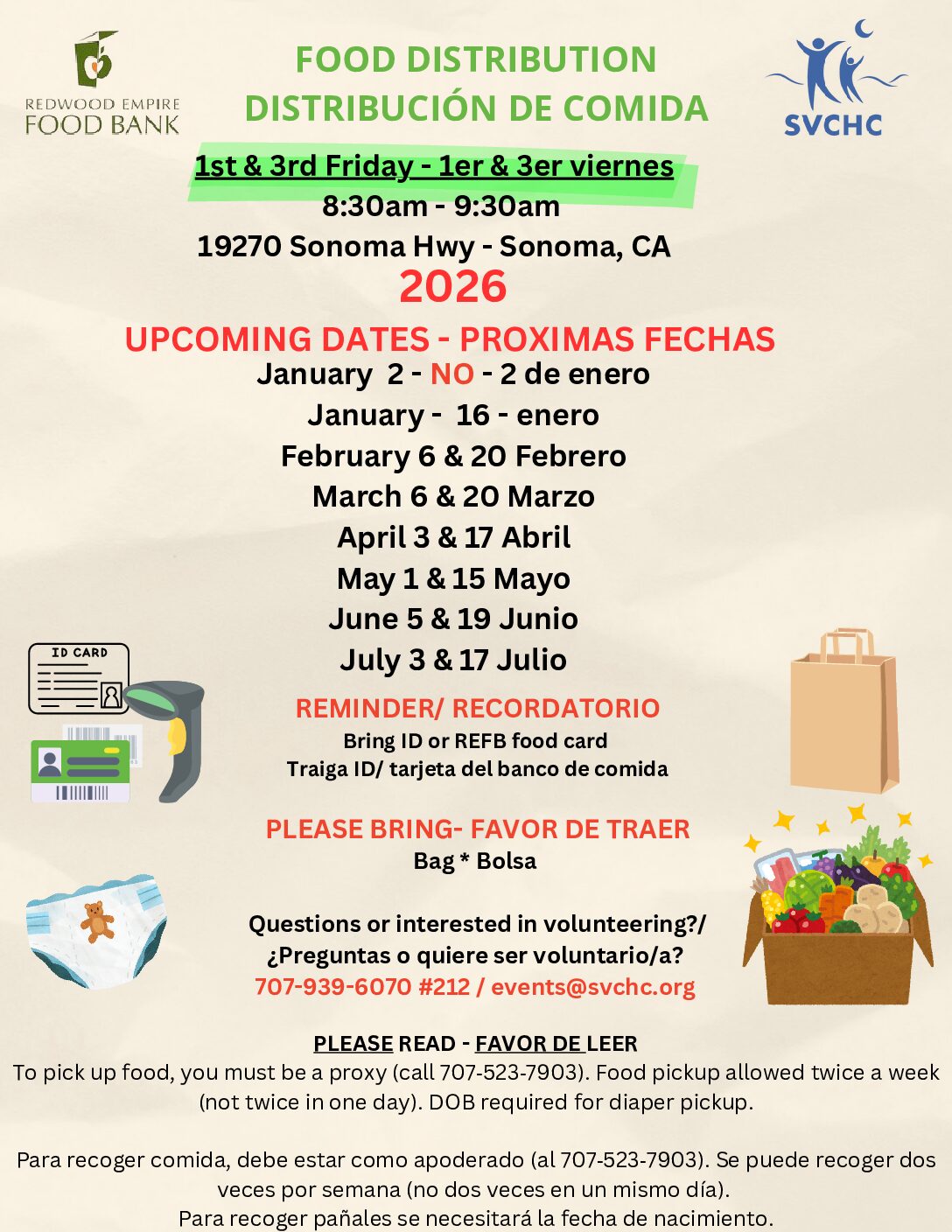 REFB Distribución de Comida @SVCHC